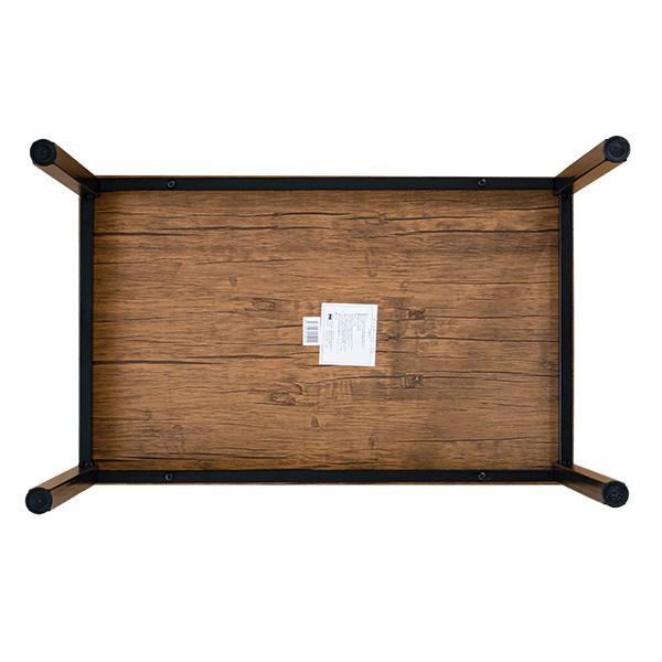 【特価商品】永井興産 パソコンデスク 幅80cm×奥行50cm ナチュラル 木目 永井興産 デスク 幅80cm テーブル 木目調 コンパクト 机 スチール