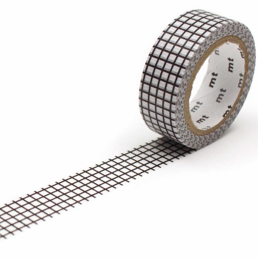 マスキングテープ 方眼 幅15mm×7m mt DECO ( マステ カモ井加工 マスキングテープ 方眼 幅15mm×7m mt DECO ( マステ カモ井加工