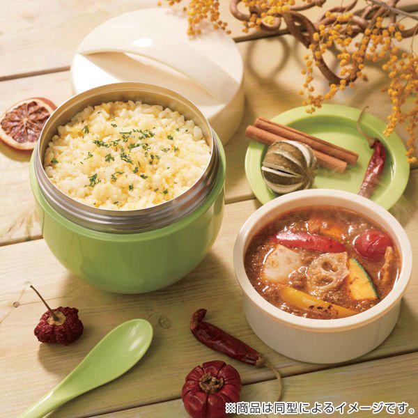 キティ　カフェ丼保温ランチジャー スケーター 弁当箱 保温 抗菌 540ml 保温弁当箱 丼 ランチジャー