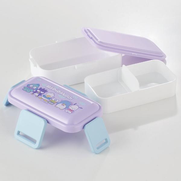 スケーター お弁当箱 2段 600ml 抗菌 ふわっと弁当箱 はぴだんぶい