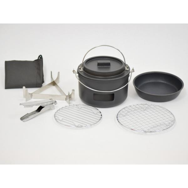 ウルシヤマ金属工業 アウトドア 調理器具セット 8点 ソロキャンプ