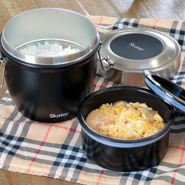 スケーター 弁当箱 保温 抗菌 550ml 丼 真空ステンレス SKATER 保温