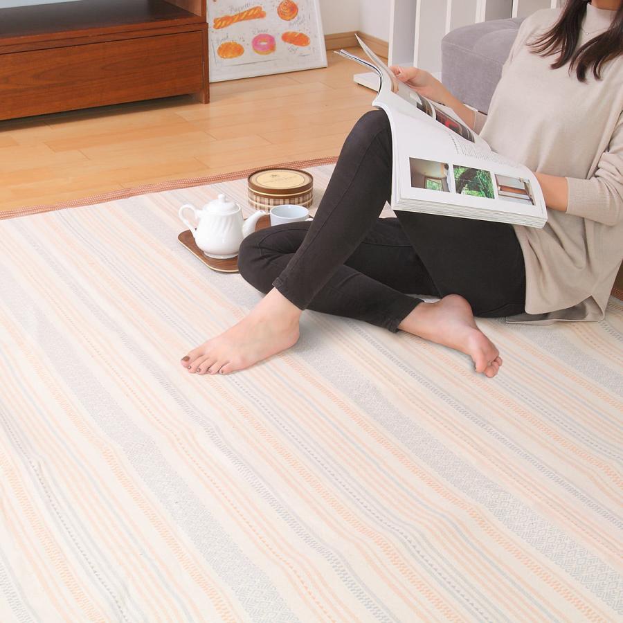 ウッドカーペット LOWYA（ロウヤ） ラグ Mサイズ 185×185 カーペット ラグマット