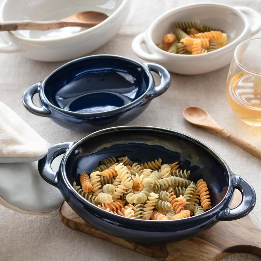 グラタン皿 17cm 窯変 陶器 （ 食洗機対応 電子レンジ対応 耐熱皿 耳