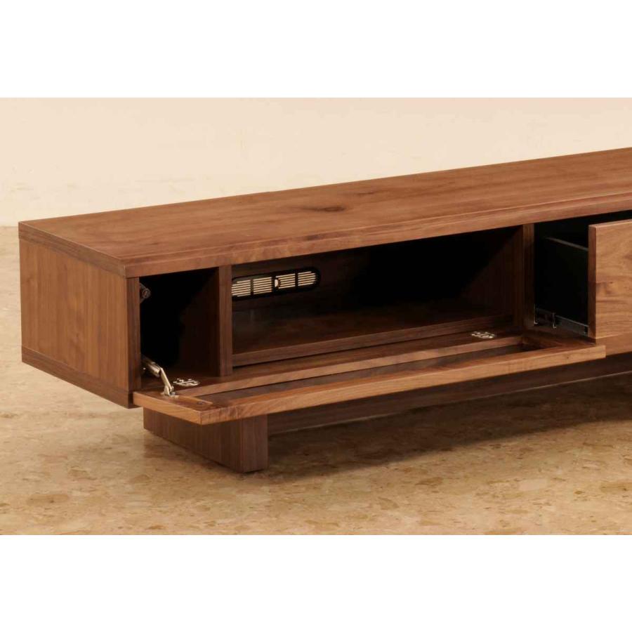 テレビ台 ローボード シンプルモダン ウォールナット材 VENT 幅150cm