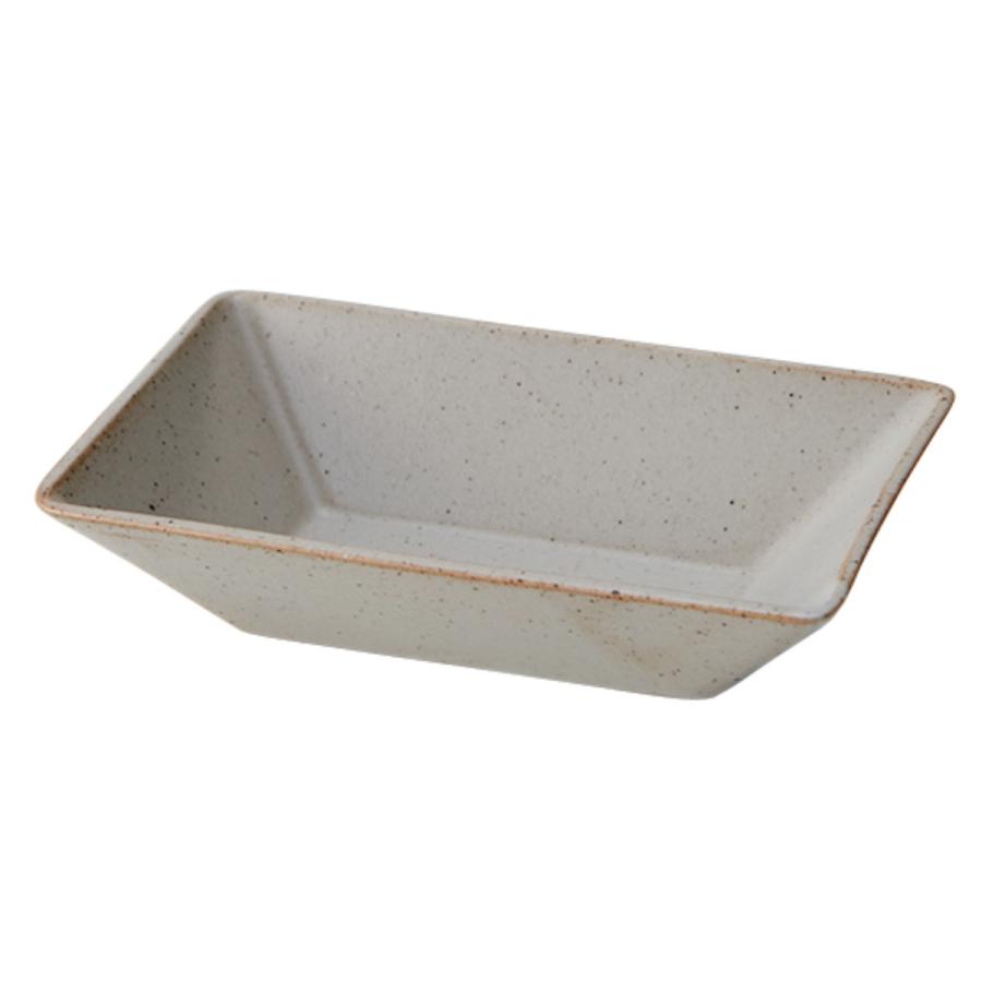 ボウル 13cm M KASANE レクタングル 陶器 （ 食洗機対応 皿 角皿 小皿