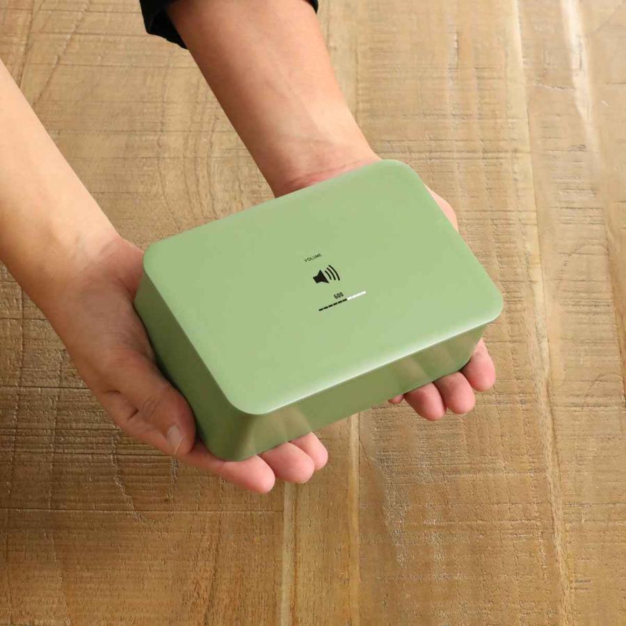 HAKOYA 弁当箱 1段 600ml クリア―塗装 VOLUME S （ レンジ対応