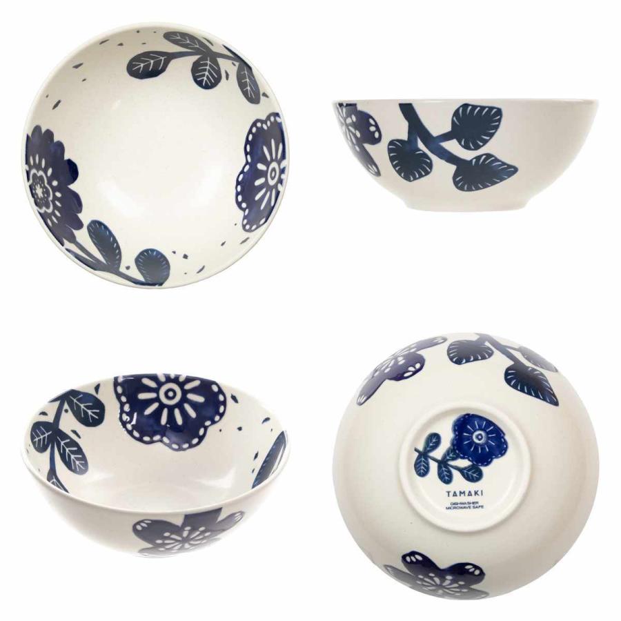NIPPON HAND PAINTED 花柄陶器ボウル 金属脚付き 金彩牡丹 4.5寸鉢 小鉢 和食器 おしゃれ 鉢 ボウル 美濃焼 日本製 食器
