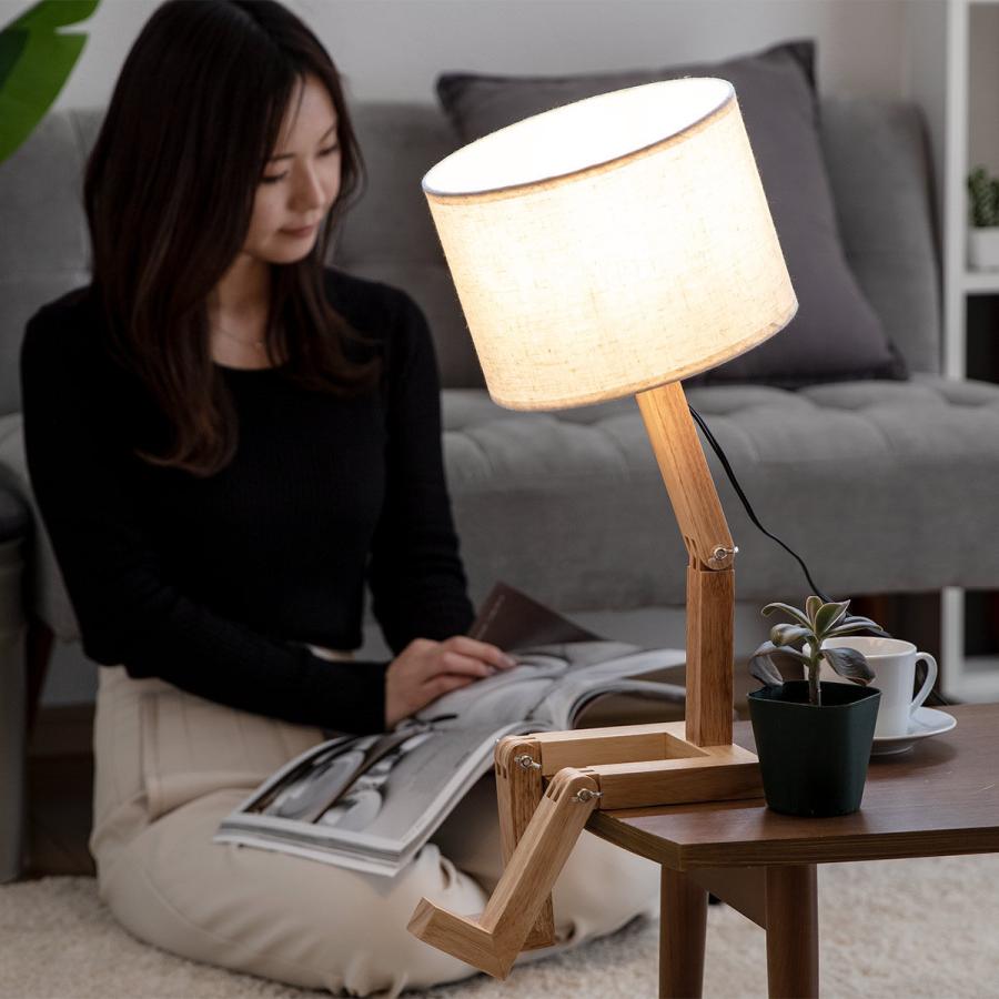 アントレックス 照明 ウッドマンランプ 木製 北欧 （ テーブルランプ