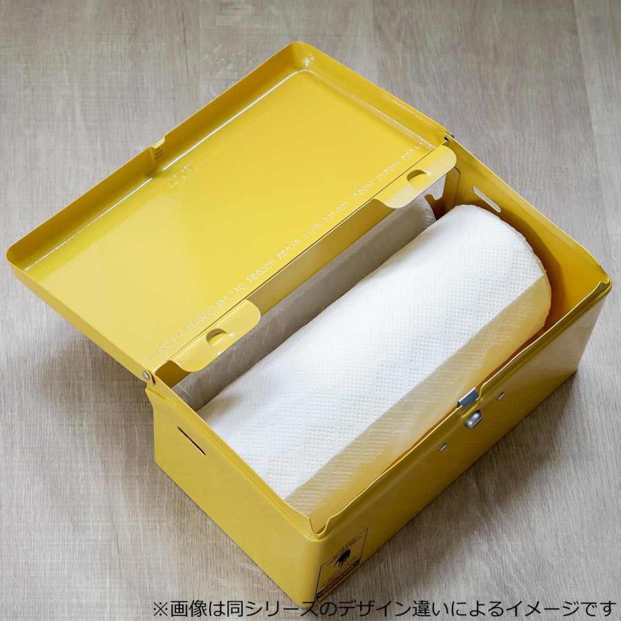 ダルトン ティッシュケース バイブレーション スチール 厚型対応