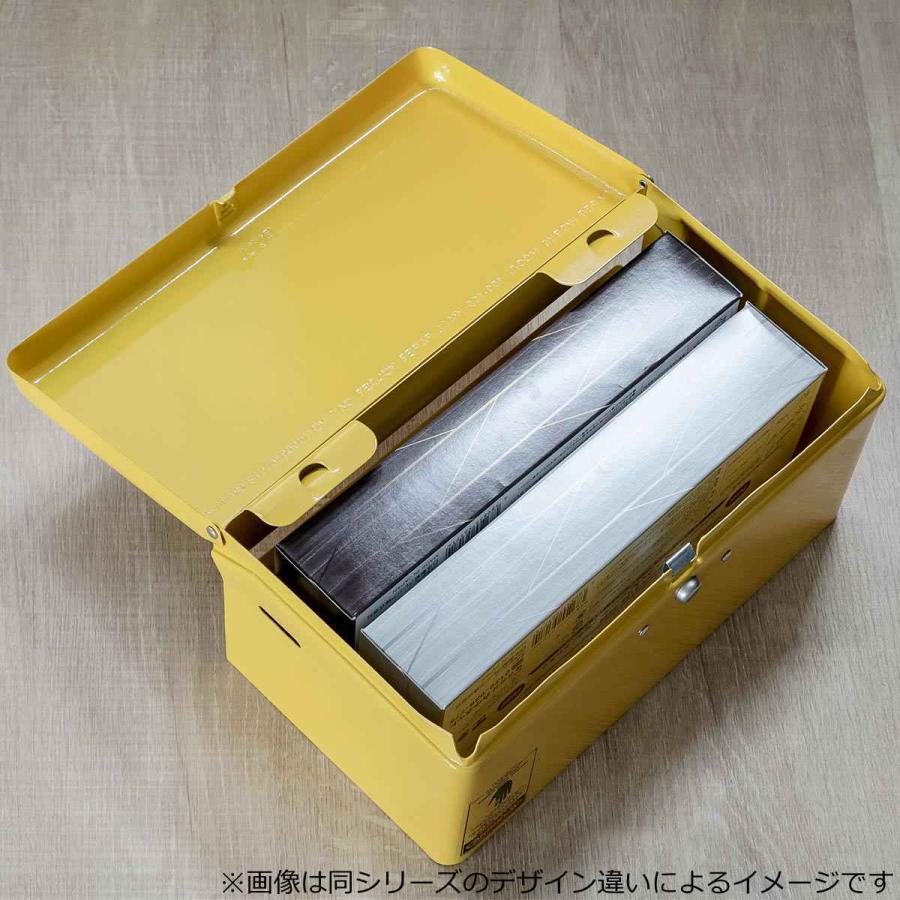 ダルトン ティッシュケース バイブレーション スチール 厚型対応