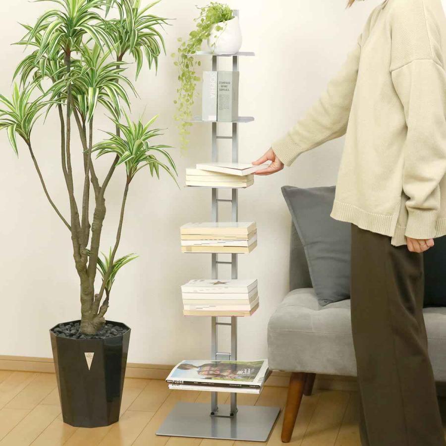 ルネセイコウ マガジンラック 積み重ね式 タワーシェルフ シャトー 幅