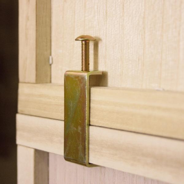 チェスト 窓付き3段 桐製 マルチクローゼット収納 幅100cm