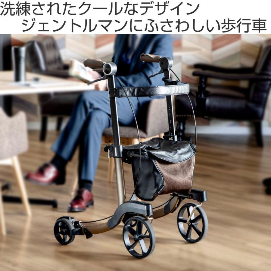 歩行器 ジェンティルマローネ ミケーレ 介護用品 （ 歩行車 シルバー