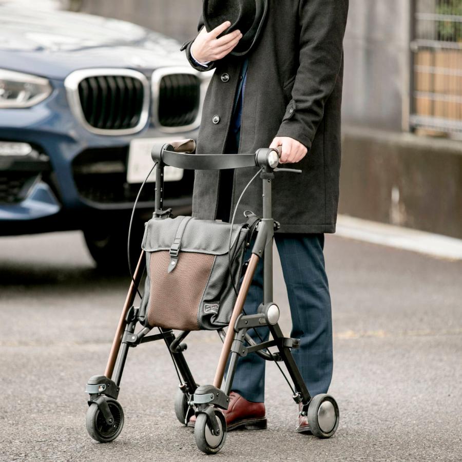 歩行器 ジェンティルマローネ サンティノ 介護用品 （ 歩行車 シルバー