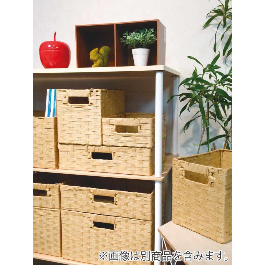 ちどり産業 収納ボックス ペーパーバスケット クォーターサイズ