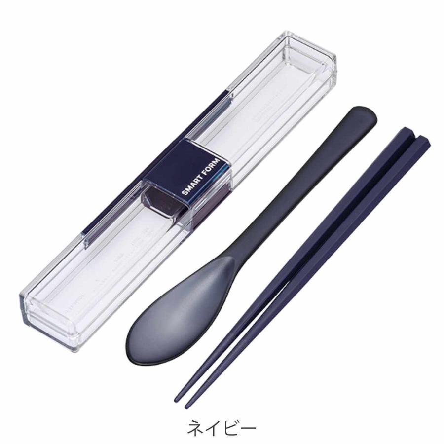 コンビセット 箸 スプーン 19.5cm とっても強いケース入り （ お箸