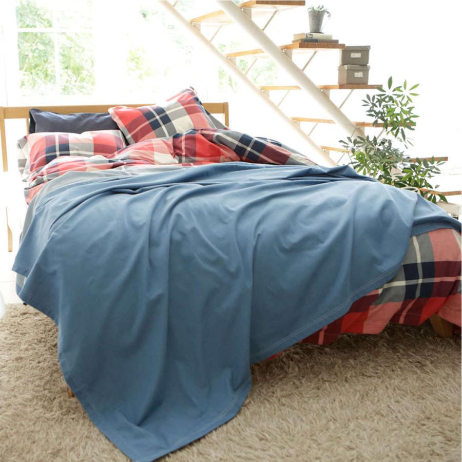 マルチカバー Fab the Home 210×270cm ライトデニム 綿100％ （ ファブ