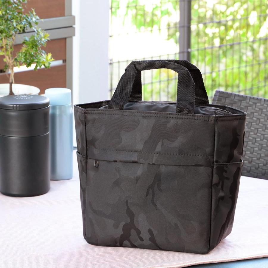 ランチバッグ 保冷 BONTE カモフラ 角型 大容量 （ 保冷ランチバッグ