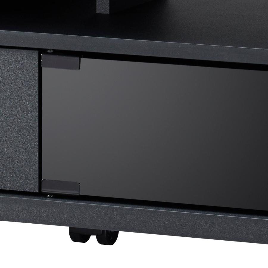 朝日木材加工 テレビ台 ローボード キャスター付 ヌック 幅140cm