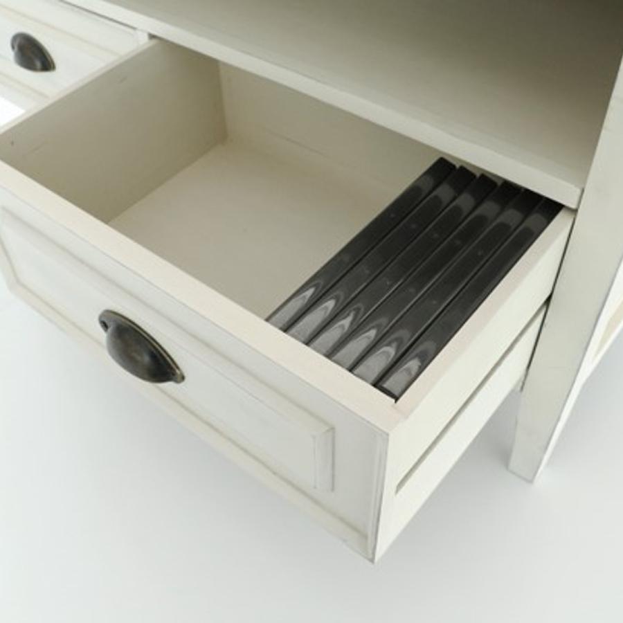 ICHIBA（市場） テレビ台 ローボード 天然木 フレンチカントリー調 ine