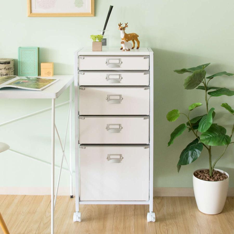 宮武製作所 チェスト A4 5段 （ 幅39×奥行31×高さ88.5cm 多段チェスト