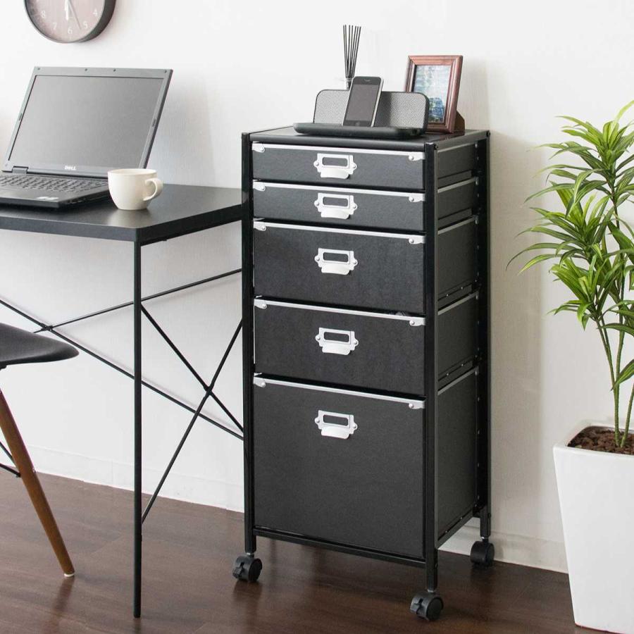 宮武製作所 チェスト A4 5段 （ 幅39×奥行31×高さ88.5cm 多段チェスト