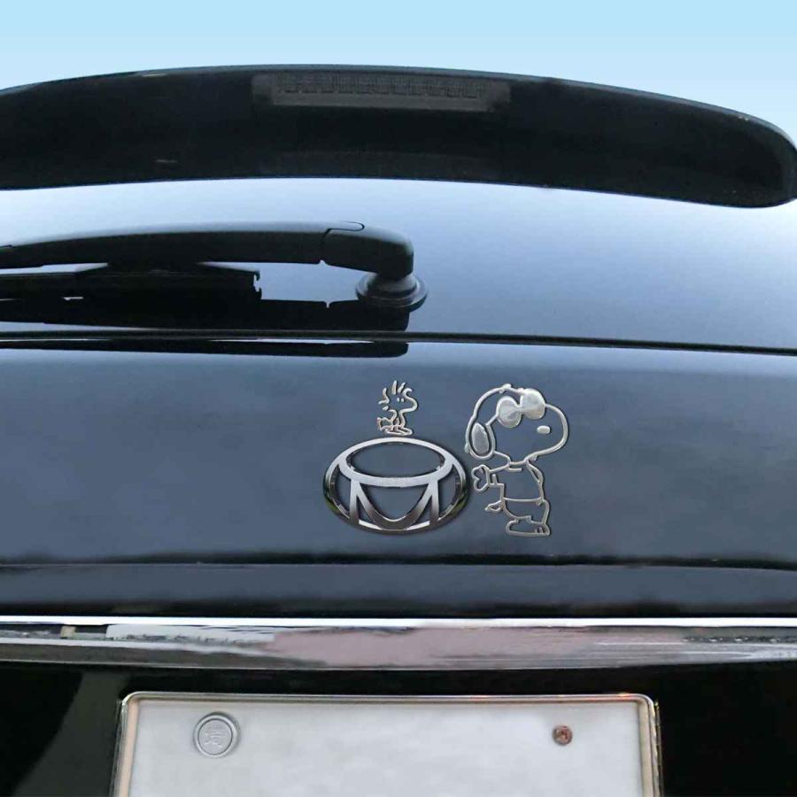 エンブレムステッカー スヌーピー C キャラクター ステッカー シール Snoopy Peanuts マーク かわいい カー用品 車 3463 お弁当グッズのカラフルボックス 通販 Yahoo ショッピング