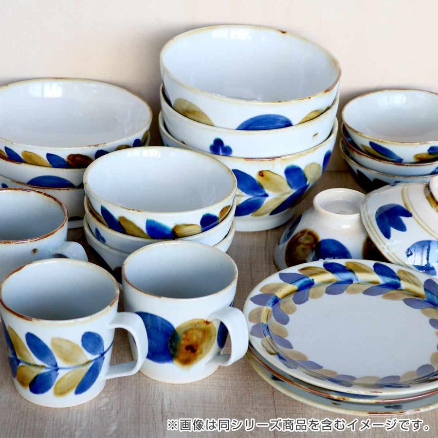 茶碗 11cm 藍 陶器 波佐見焼 （ 食洗機対応 電子レンジ対応 お茶碗