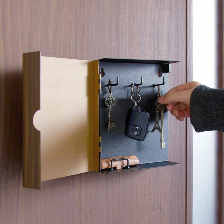 キーフック Teer 壁掛け キーボックス ティール 鍵置き 鍵掛け 鍵収納 壁付け マグネット 玄関収納 木目調 おしゃれ お弁当グッズのカラフルボックス 通販 Yahoo ショッピング