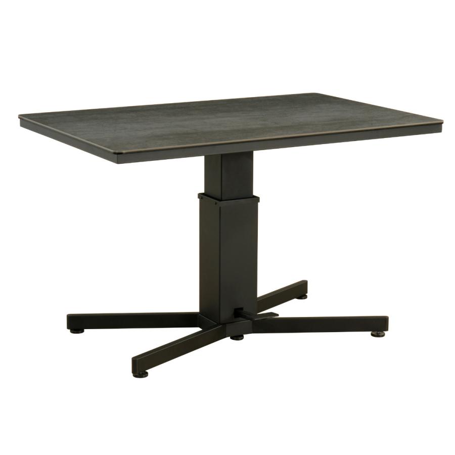 【定価39,800円】筑波産商 ガス圧式リフトテーブル サリーレ です。 筑波産商 リフトテーブル 幅120cm 高さ調節 セラミック天板 （ 開梱