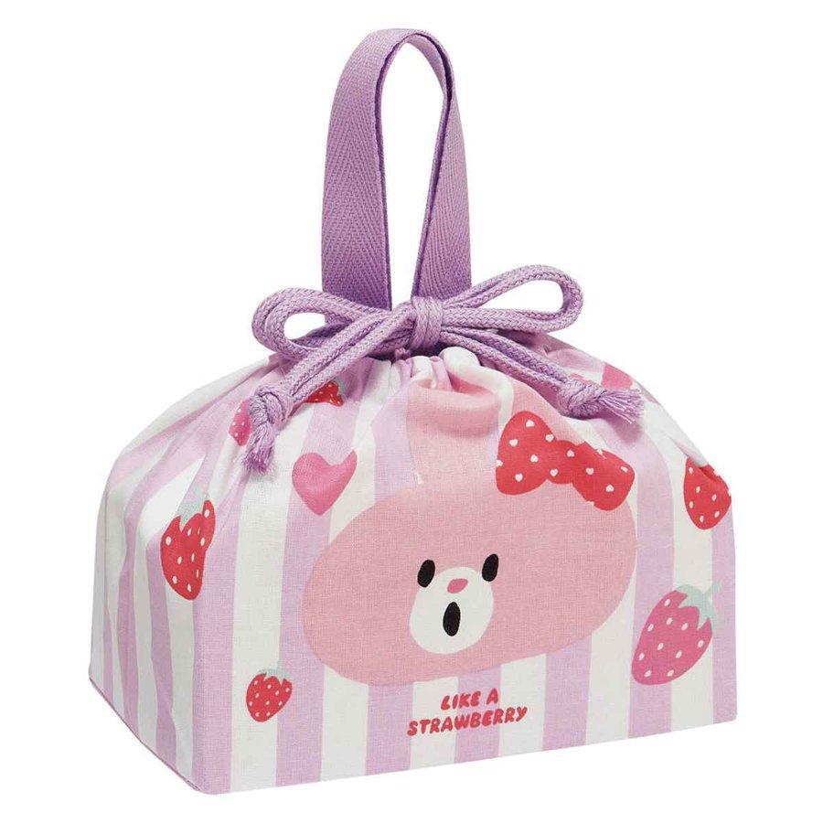 弁当袋 巾着 フラッピーバニー お弁当袋 給食袋 巾着袋 ランチ巾着 ランチバッグ 子供 うさぎ お弁当グッズのカラフルボックス 通販 Yahoo ショッピング