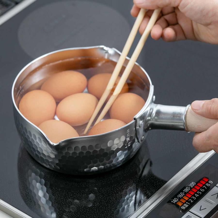 和の職人 IH対応 雪平鍋 16cm 日本製 （ 行平鍋 ガス火 IH 対応 アルミ