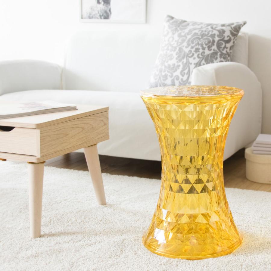 カルテル　ストーン　スツール　イエロー イタリアのデザイナーズ家具ブランドKARTELL(カルテル)のSTONE