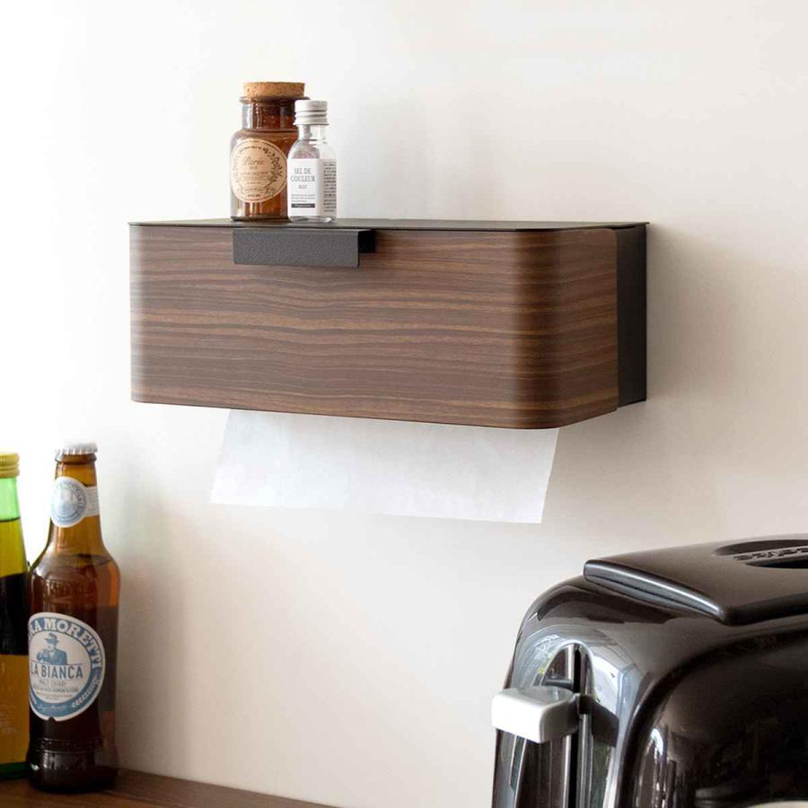 宮武製作所 ティッシュケース ペーパータオルホルダー 壁掛け