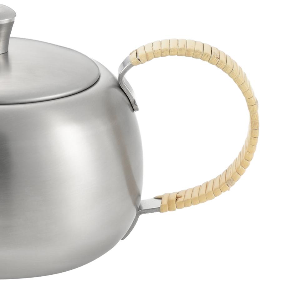 急須 500ml 翠 横手 ステンレス （ きゅうす ティーポット ステンレス