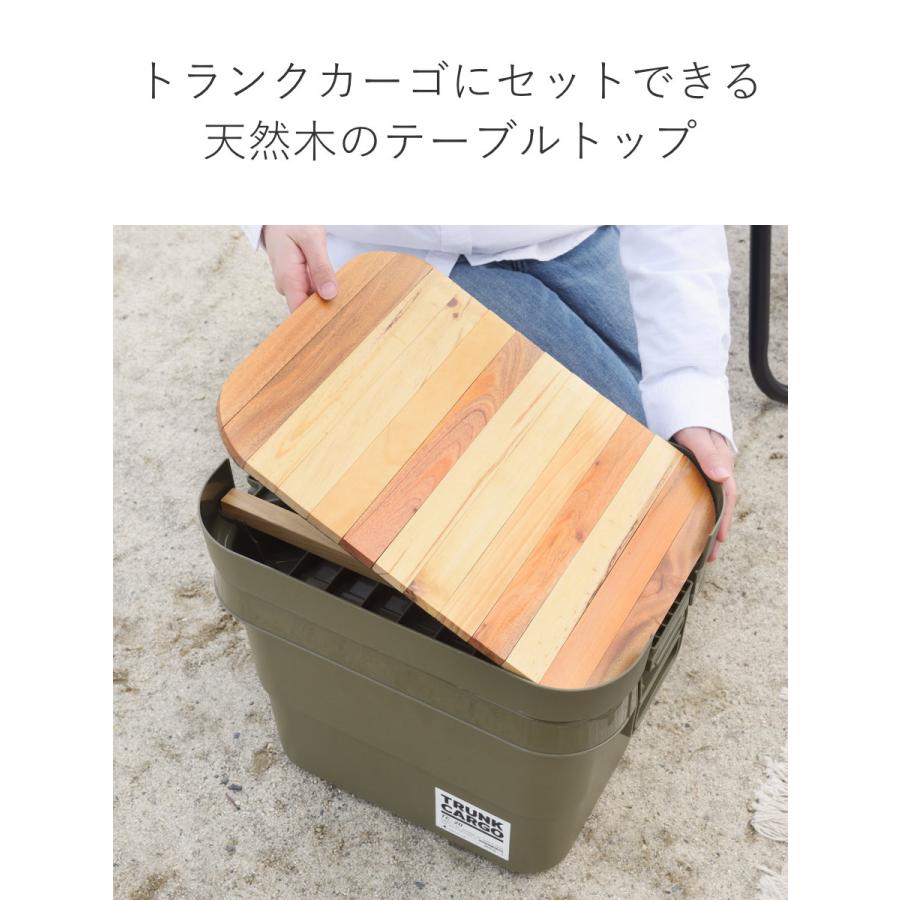 鉄製マルチローテーブル ステイクハンガー 天板付きストレージBOX