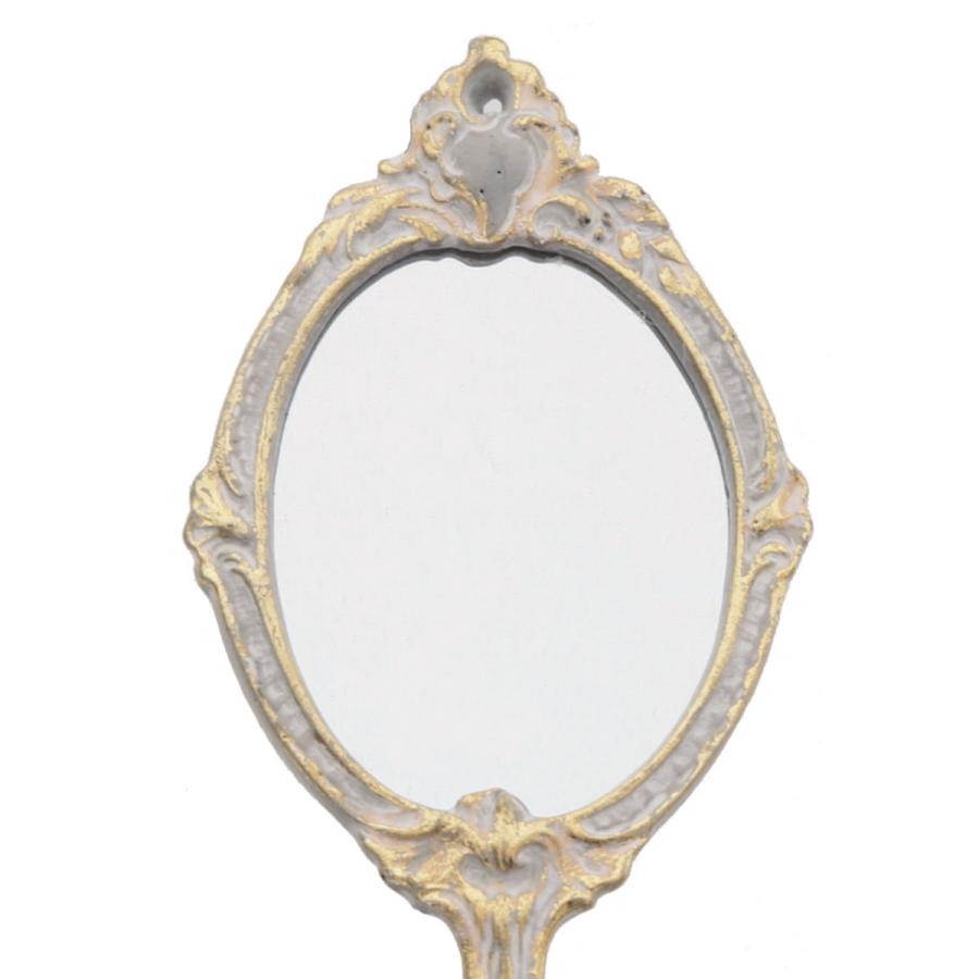 手鏡 アンティーク調 ハンドミラー （ ミラー かがみ 鏡 ） : お弁当