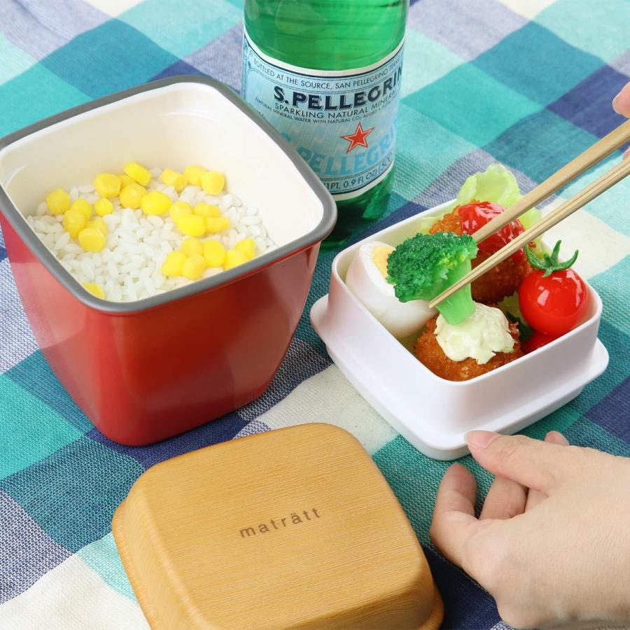 正和 弁当箱 2段 710ml matratt トールエマリエランチ （ お弁当箱