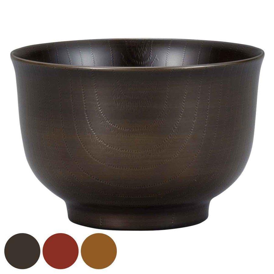 汁椀 400ml 羽反汁椀 塗の技 プラスチック （ 食洗機対応 電子レンジ