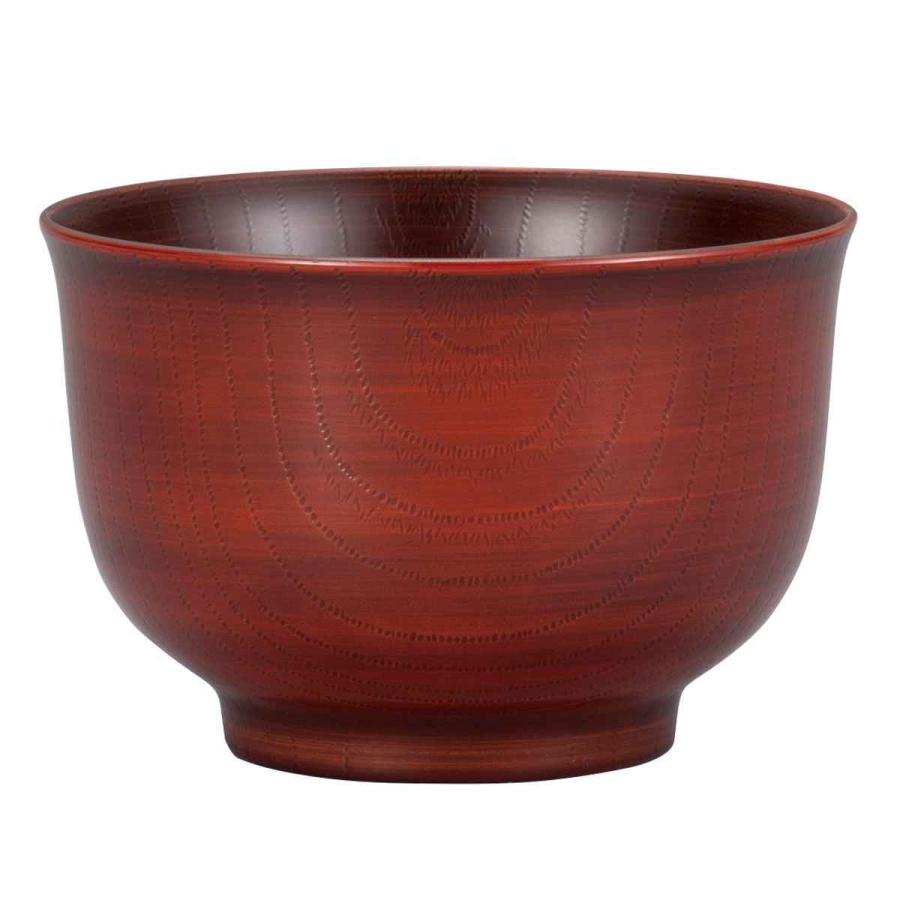 汁椀 400ml 羽反汁椀 塗の技 プラスチック （ 食洗機対応 電子レンジ