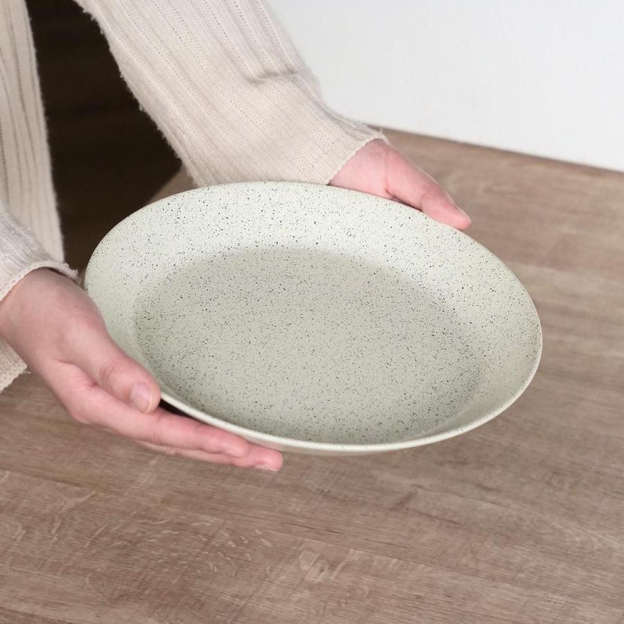 プレート L 23cm grano プラスチック （ 食洗機対応 電子レンジ対応 日本製 皿 中皿 丸 ）｜colorfulbox｜11