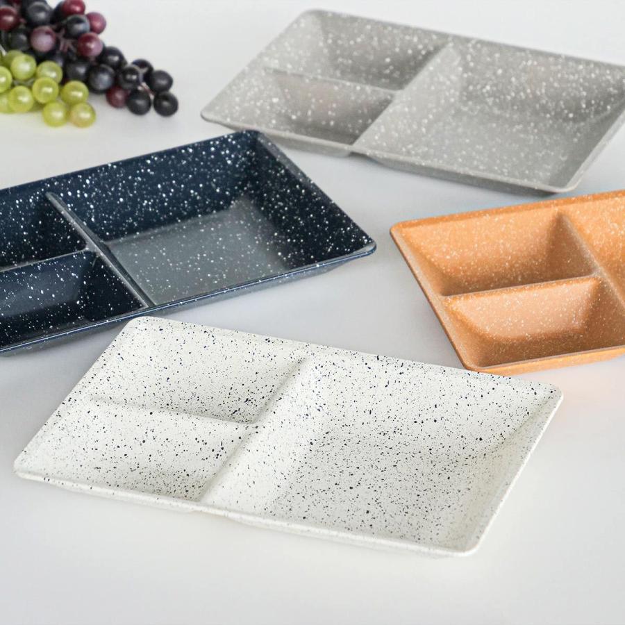 ランチプレート 27cm grano プラスチック （ 食洗機対応 電子レンジ対応 日本製 プレート 皿 仕切り皿 角皿 深皿 ）｜colorfulbox｜19