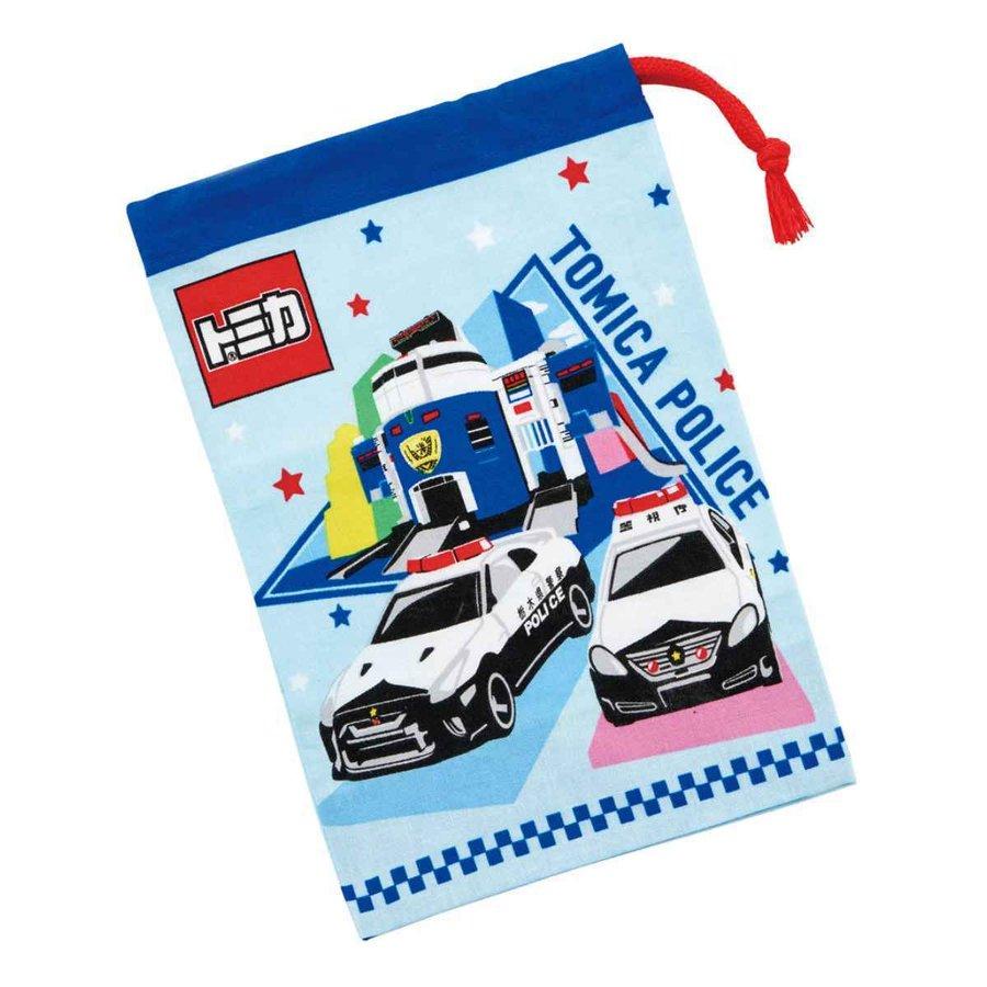 海外限定 コップ袋 巾着 トミカ Tomica 巾着袋 コップ入れ 歯ブラシ 給食 袋 キッズ 日本製