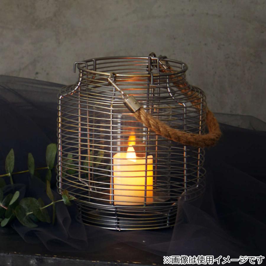 カメヤマキャンドル ランタン シルバーワイヤーランタン 吊り