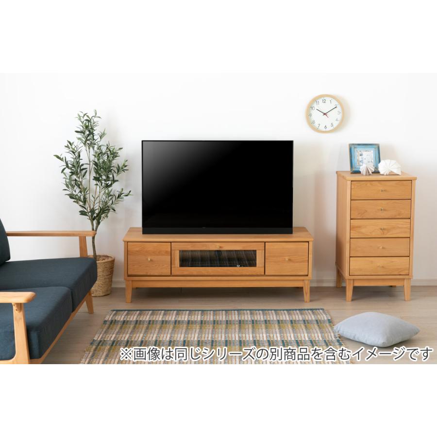 一生紀（ISSEIKI） テレビ台 ローボード 北欧風 アルダー材 FORTO 約幅