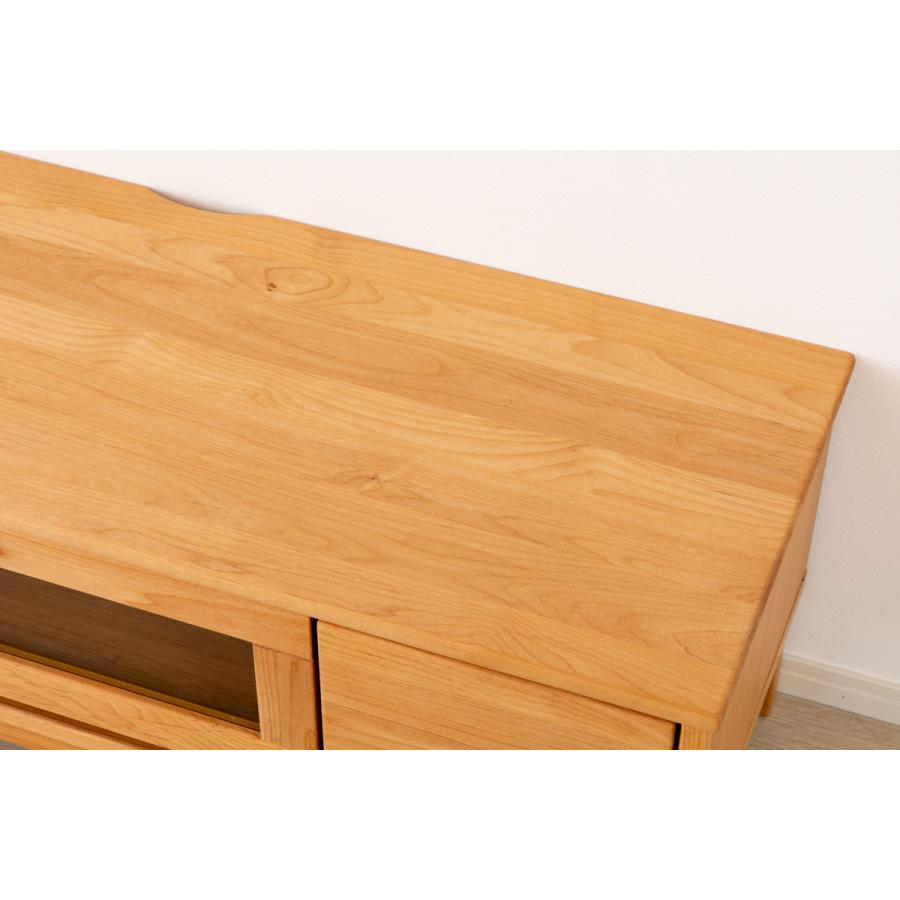 一生紀（ISSEIKI） テレビ台 ローボード 北欧風 アルダー材 FORTO 約幅