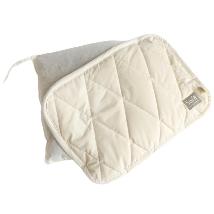 そば枕 safo オーガニック 28X39cm ウォッシャブル （ サフォ ピロー