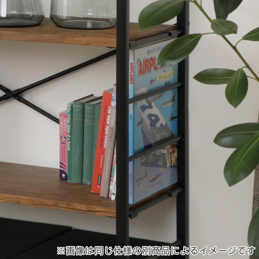 弘益 オープンラック6段 幅84cm ヴィンテージ調 ワイドタイプ