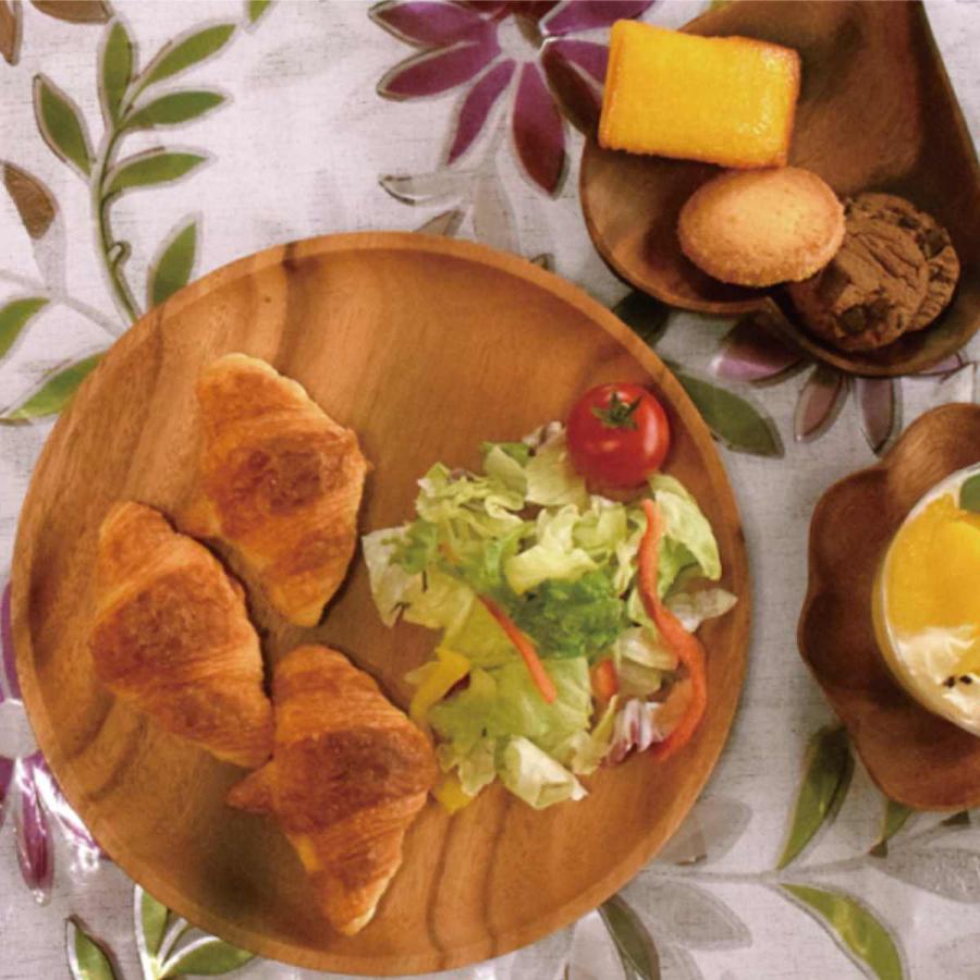 プレート 30cm ラウンド アカシア 食洗機対応 （ 木製プレート ウッド